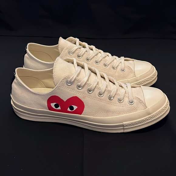 ❌❌SOLD ON DEPOP❌❌Converse x Comme des Garçons PLAY Chuck 70 - Picture 11 of 17